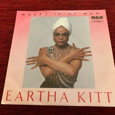 EARTHA KITT: Where Is My Man * Version *GER 1983