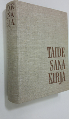 Jouko Tolvanen : Taidesanakirja