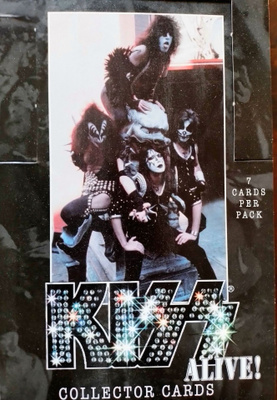 KISS - Alive! Keräilykortit, koko sarja!