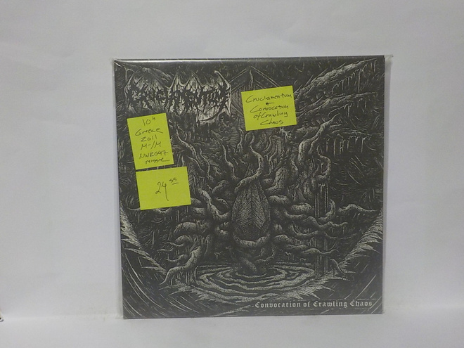 CRUCIAMENTUM - CONVOCATION OF CRAWLING CHAOS M-/M 2011 10''