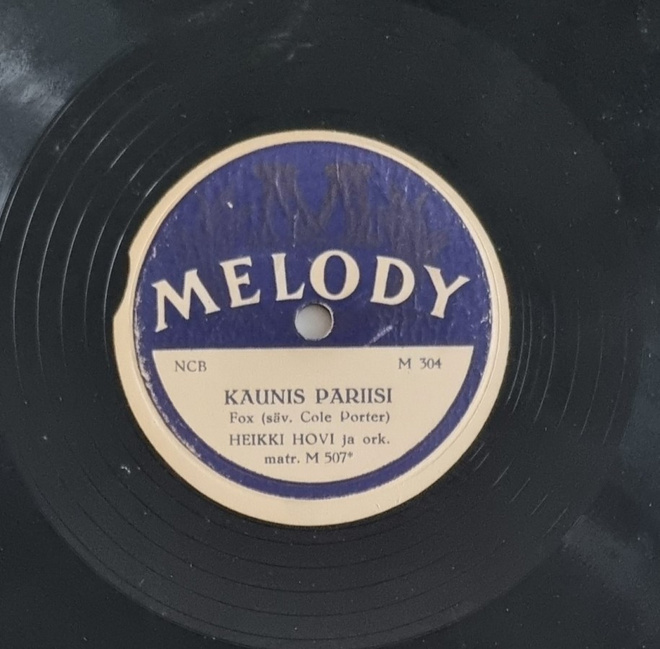 Savikiekko 1955 - Heikki Hovi - Melody M 304