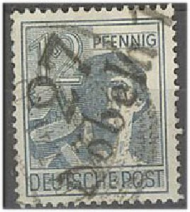 Saksa venäl.miehitys Mi 170 V o (sign. Dr Herbst)