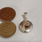 Kotimainen Design Hopea kivi riipus KI 925 - pikkukuva 2