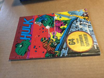 MARVEL HULK 7/1981 PÅ SVENSKA