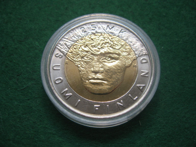 25 mk juhlaraha Lahden MM-hiihdot - 2001