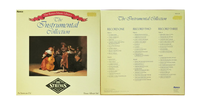 THE INSTRUMENTAL COLLECTION - 101 STRINGS 3LP