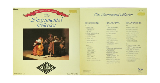THE INSTRUMENTAL COLLECTION - 101 STRINGS 3LP