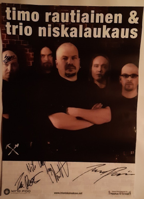Timo Rautiainen & Trio Niskalaukaus, juliste nimmareilla