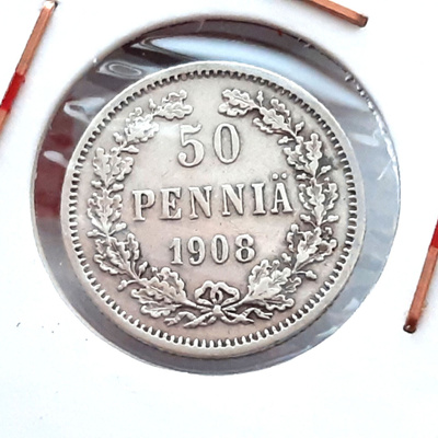 50 penniä 1908