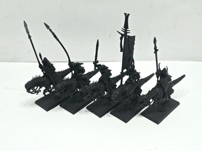 WHFB - 5kok Dark Elves Cold One / Drakespawn Knights [F151]