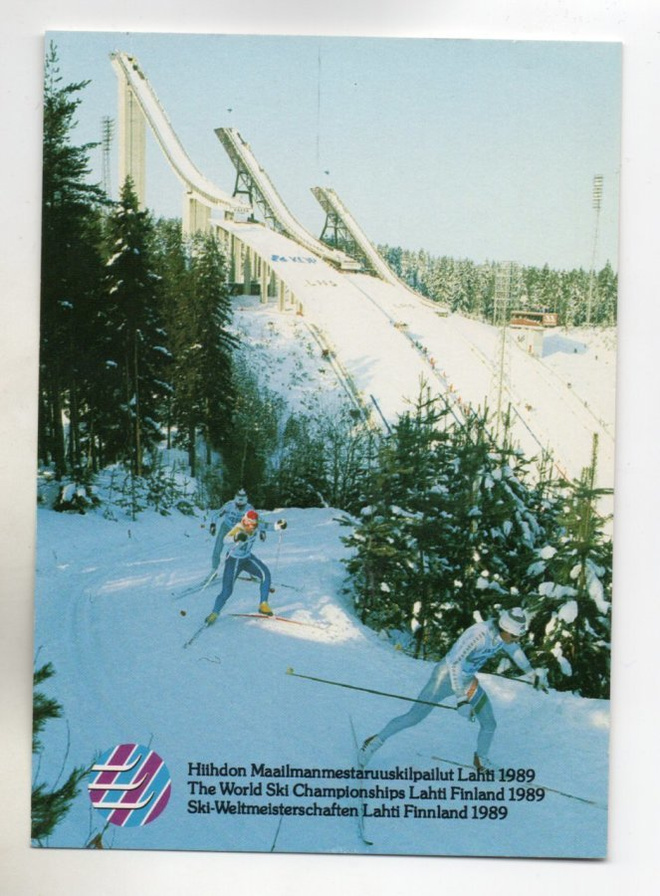 Lahti: Hiihdon MM-kisat 1989