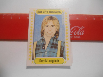 K14 Monty Gum Bay City Rollers purkkatarra # Derek Longmuir