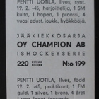Pentti Uotila Ilves Champion 1966 - pikkukuva 2