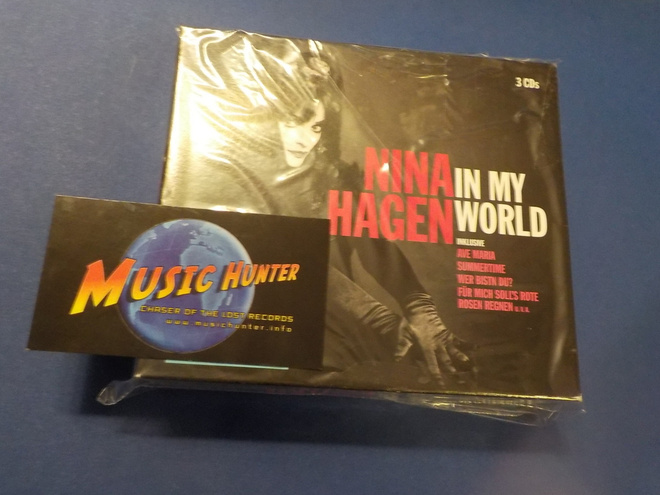 NINA HAGEN - IN MY WORLD UUSI 3CD BOKSI