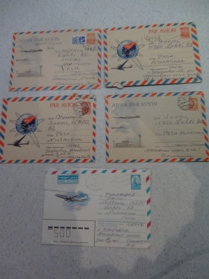 CCCP KIRJE KUORET 5 kpl