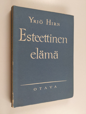 Yrjö Hirn : Esteettinen elämä