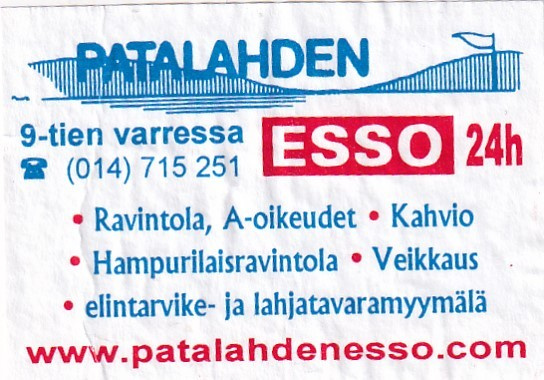 Patalahti, Patalahden ESSO  , 2/12