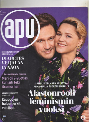 Apu n:o 7 2023 Samuli & Anna-Maija. Annika. Meri. Peppi,