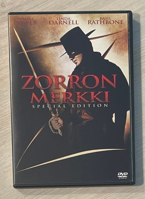 Zorron merkki (1940) Erikoisjulkaisu (2DVD) Tyrone Power