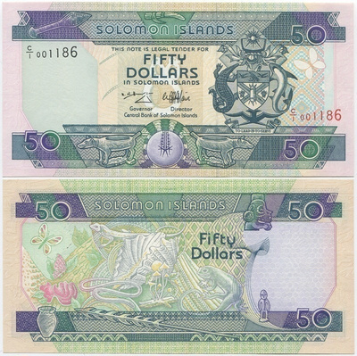 Salomonsaaret Solomon Islands 50 Dollars v.1996 (P-22) UNC