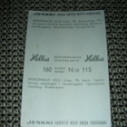 Hellas jääkiekkokortti 1965 Ilves Olli Wirzenius - pikkukuva 2