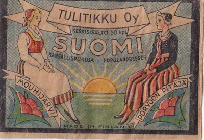 Mouhijärvi - Porvoon Pitäjä , Tulitikku Oy    b521