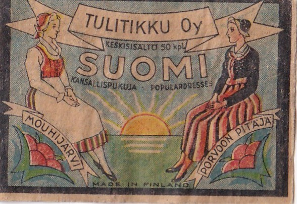 Mouhijärvi - Porvoon Pitäjä , Tulitikku Oy    b521