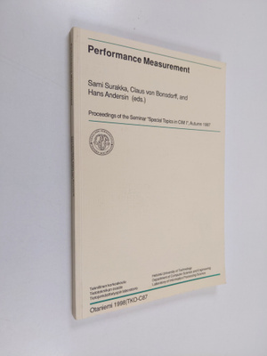 Performance measurement : proceedings of the Seminar "Spe...