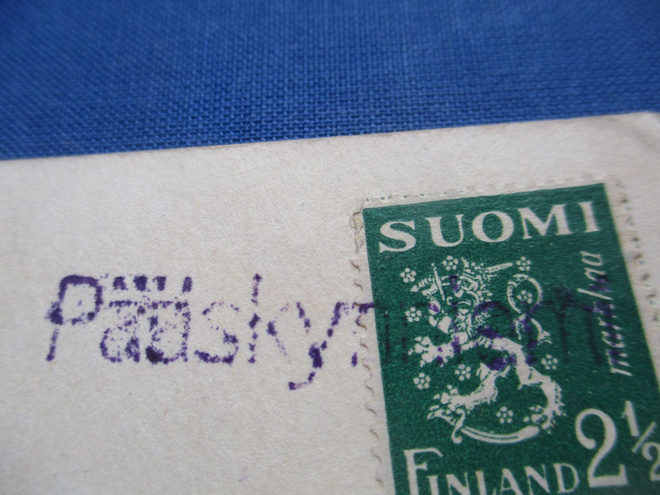 1930/M Pääskynniemi (Mikkeli) rivil s kortilla