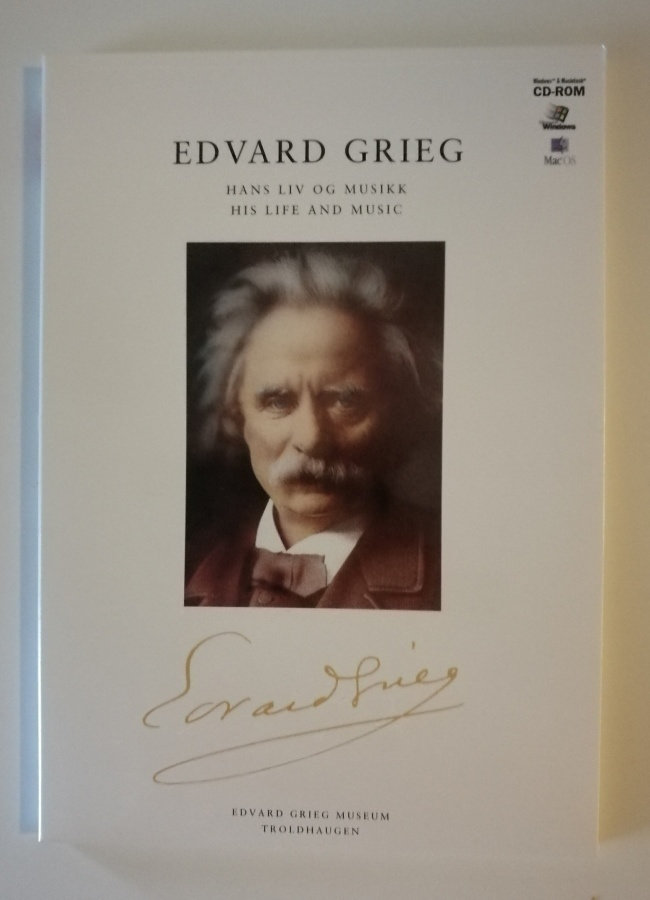 CD-levy, Edward Grieg, musiikkia + muuta materiaalia