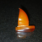 Vintage Venäläinen meripihka solki Amber itämeren Meripihka - pikkukuva 1