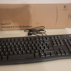 Logitech K120 näppäimistö UK (KÄYTTÄMÄTÖN) USB - pikkukuva 1