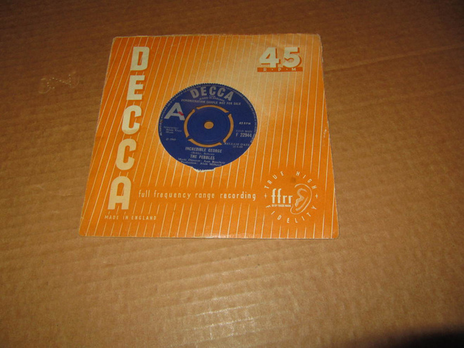 The Pebbles 7" Incredible George/Playing Chess v.1969 PROMO!