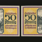 Saksa Notgeld 5 x 50 Pfg, Nördlingen 1919 - pikkukuva 4