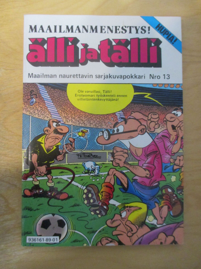 ÄLLI JA TÄLLI Sarjakuvataskukirja Nro 13 (1989)