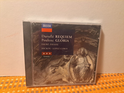 Durufle/Poulenc/Faure/Hickox -Lopez-Cobos,Marriner CD