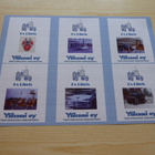 6 kpl Ylikomi Ford traktori ja Dodge auto Ex Libris - pikkukuva 1