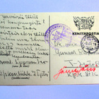 1939 Kortti lentokonemekaanikolle Lentorkm Jänisjärvelle - pikkukuva 1