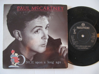 Paul McCartney Once Upon A Long Ago 7" sinkku The Beatles