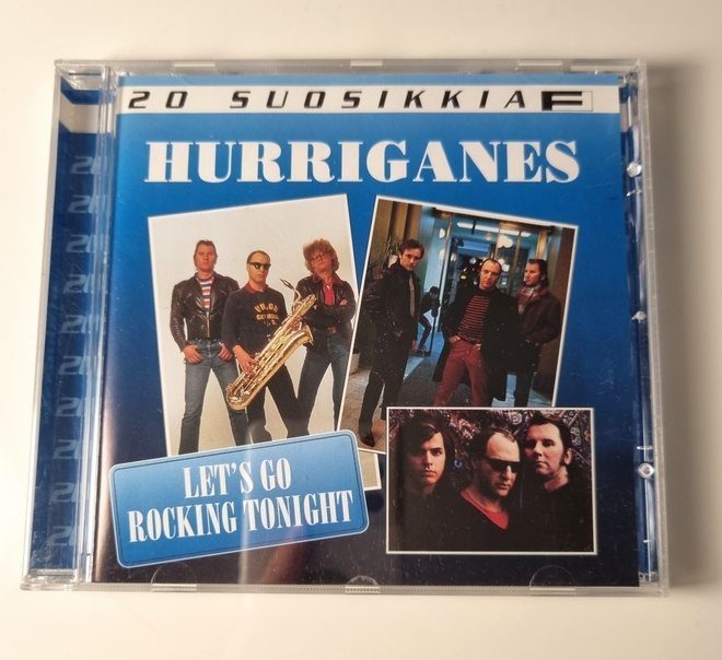 HURRIGANES - 20 suosikkia: Let's Go Rocking Tonight (cd)