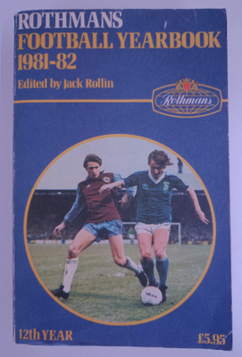 Rothmans Football Yearbook 1981-82