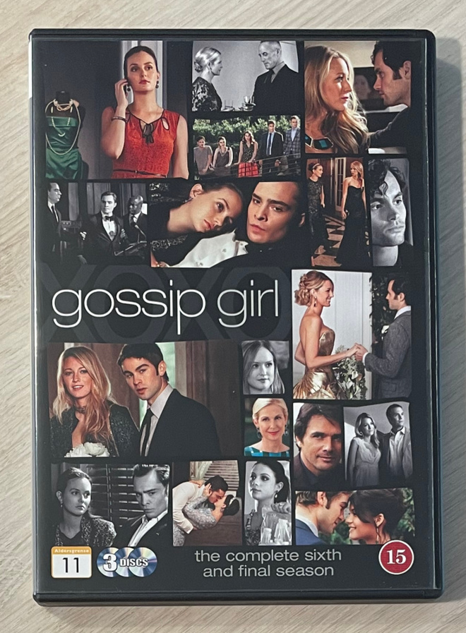 Gossip Girl: Kausi 6 (3DVD) 2012 (UUSI)
