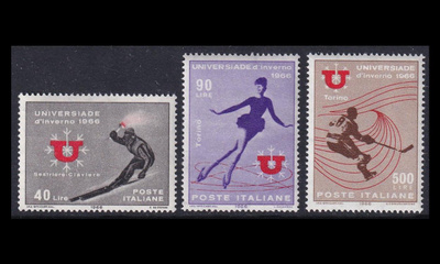 Italia 1198-200 ** Talviurheilu-universiaadit (1966)