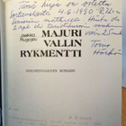 Rugojev Jaakko:Majuri Vallin rykmentti. Dokumentaarinen roma - pikkukuva 3