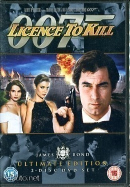 * James Bond Licence To Kill Ultimate Edition R2 Uusi