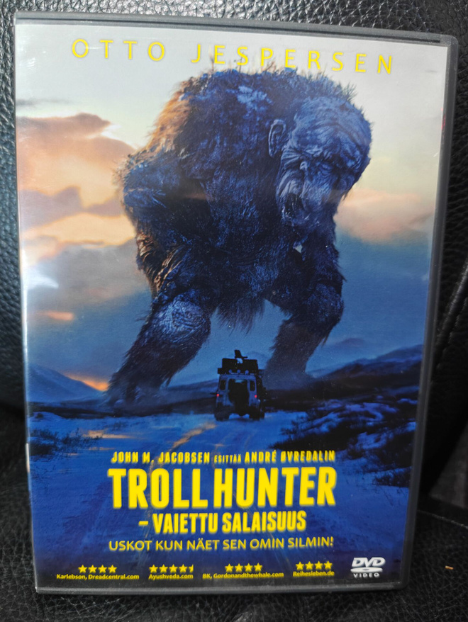 Trollhunter - Vaiettu salaisuus (2010) DVD Suomijulkaisu