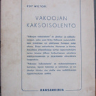 Roy Wilton: Vakoojan kaksoisolento, Kansankirja 1945. 152 s. - pikkukuva 2