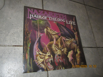 Nazareth: Hair Of The Dog Live LP (UUSI / AVAAMATON vinyyli)