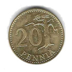 1987 20 PENNIÄ KOLIKKO KÄYTETTY - pikkukuva 1