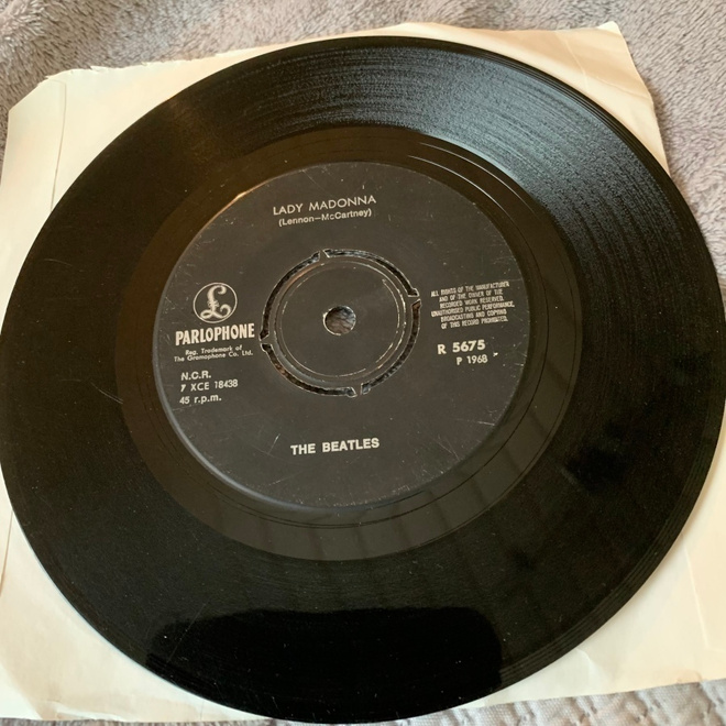 THE BEATLES: Lady Madonna * The Inner ..*FIN 1968